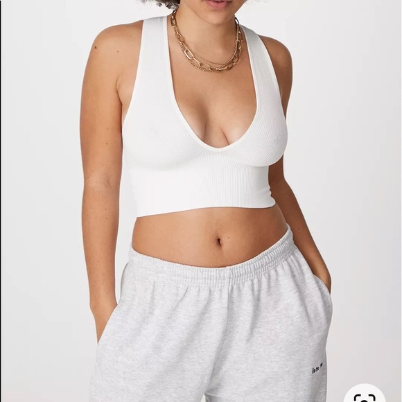 Urban Outfitters Tops - Urban Outfitters NWT white crop vest